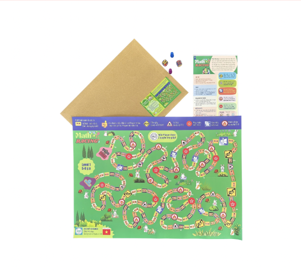 Cờ MATH RACING (Level 1)